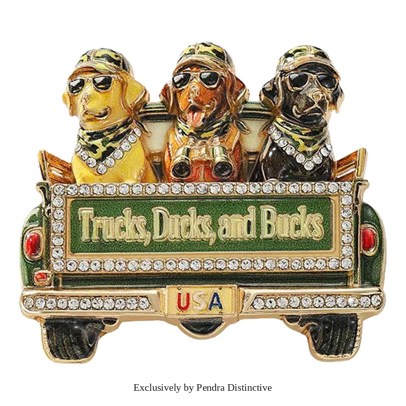 PENDRA America's 250th Independence Day Brooch