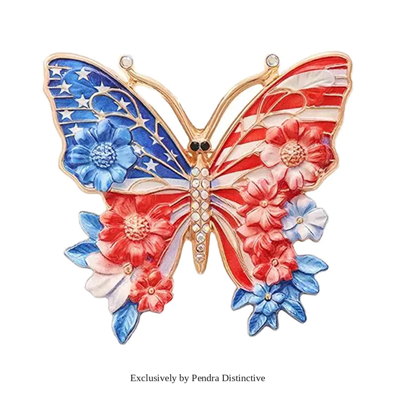 PENDRA America's 250th Independence Day Brooch