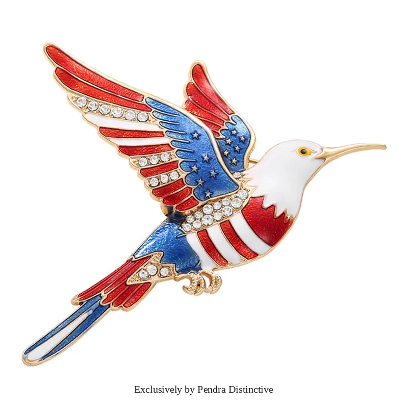PENDRA America's 250th Independence Day Brooch