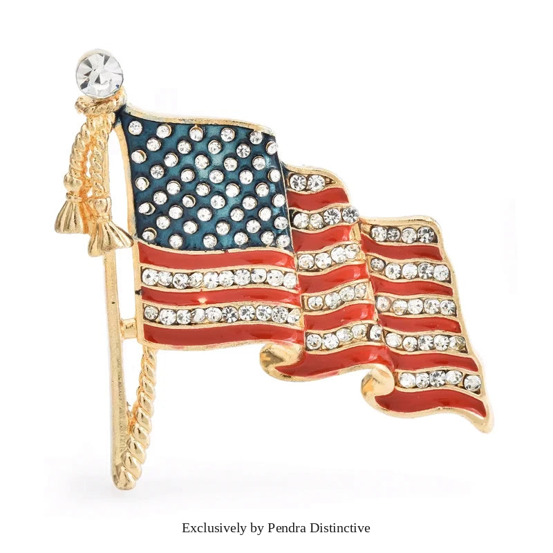 PENDRA America's 250th Independence Day Brooch