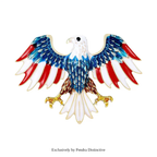 PENDRA America's 250th Independence Day Brooch