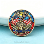 PENDRA America's 250th Independence Day Brooch