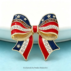 PENDRA America's 250th Independence Day Brooch