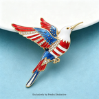 PENDRA America's 250th Independence Day Brooch
