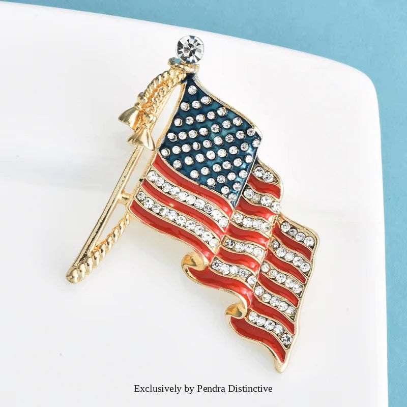 PENDRA America's 250th Independence Day Brooch