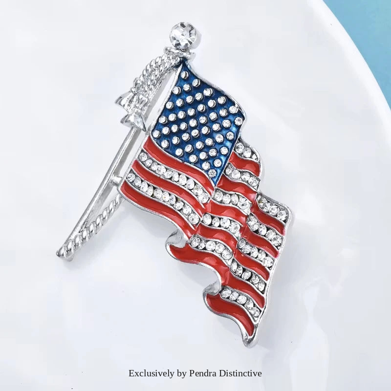 PENDRA America's 250th Independence Day Brooch