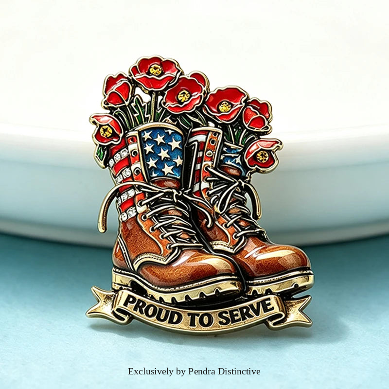 PENDRA America's 250th Independence Day Brooch