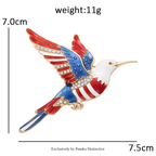 PENDRA America's 250th Independence Day Brooch