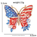 PENDRA America's 250th Independence Day Brooch