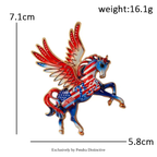 PENDRA America's 250th Independence Day Brooch