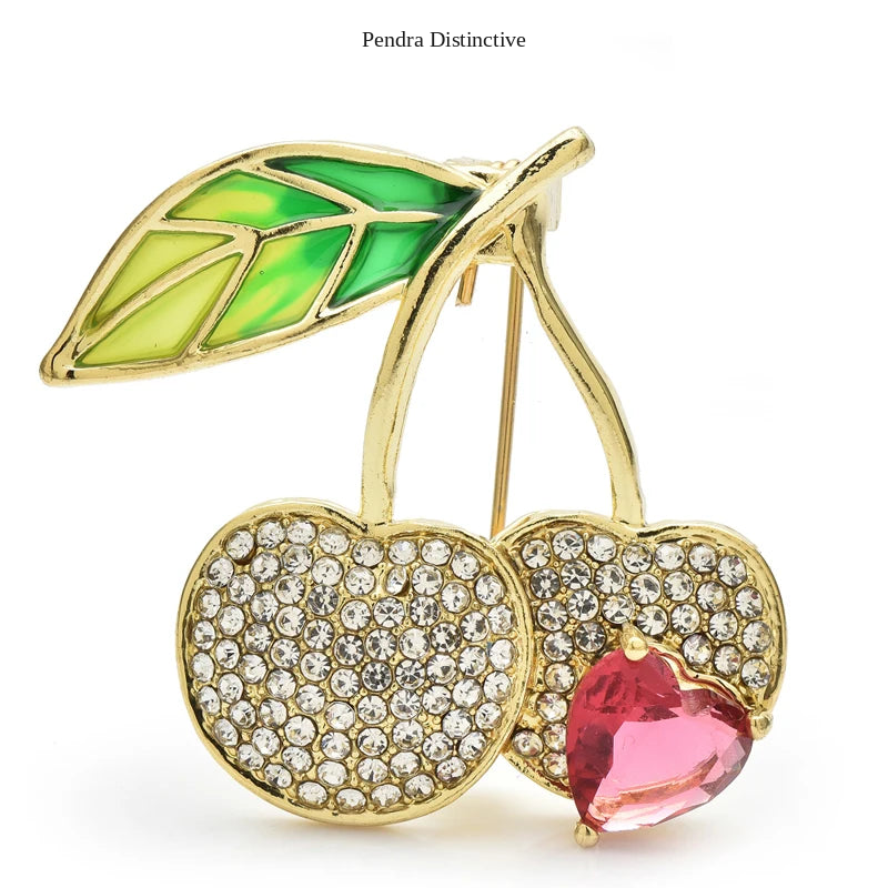 PENDRA Amora Rhinestone Brooch
