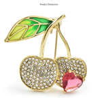 PENDRA Amora Rhinestone Brooch