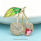 PENDRA Amora Rhinestone Brooch