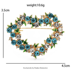 PENDRA Amoria Sparkling Heart Brooch