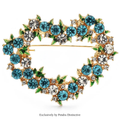 PENDRA Amoria Sparkling Heart Brooch