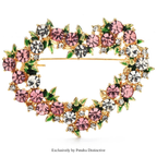 PENDRA Amoria Sparkling Heart Brooch