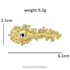PENDRA Charming Artistic Eye Brooch