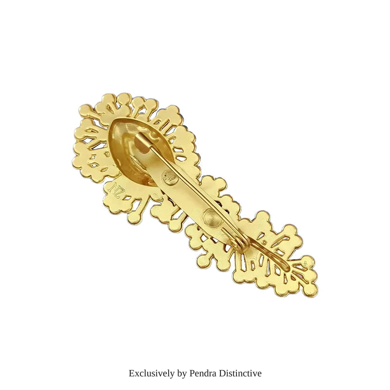 PENDRA Charming Artistic Eye Brooch