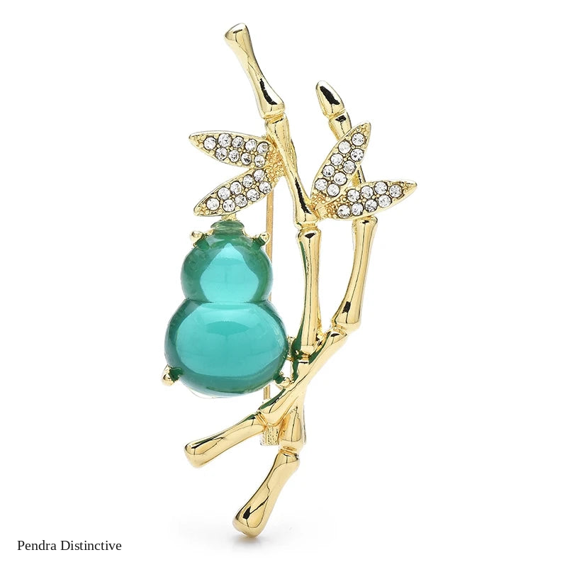PENDRA Aurelia Rhinestone Brooch
