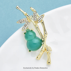PENDRA Aurelia Rhinestone Brooch