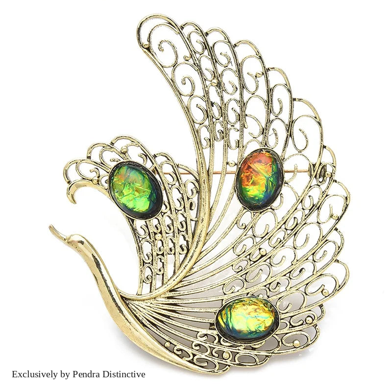 PENDRA Aveline3 Bird Brooch