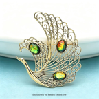 PENDRA Aveline3 Bird Brooch