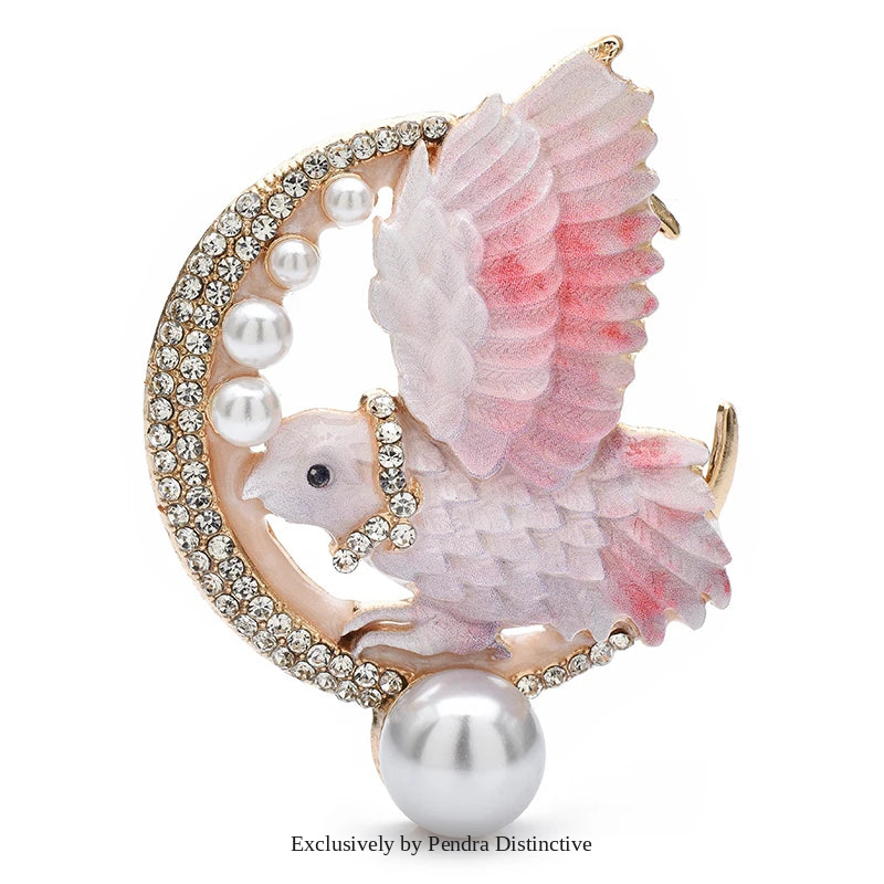 PENDRA Aveline4 Bird Brooch