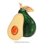 PENDRA Avocadia Enamel Avocado Brooch
