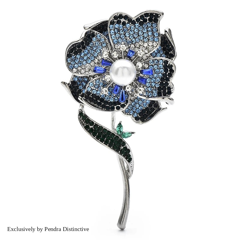 PENDRA Beautiful Begonia Flower Brooch
