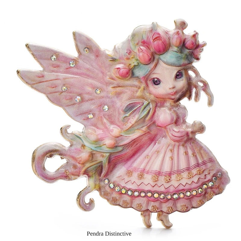 PENDRA Beautiful Butterfly Elf Brooch