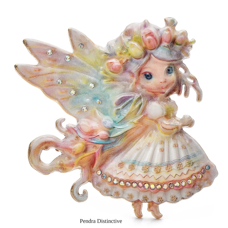 PENDRA Beautiful Butterfly Elf Brooch