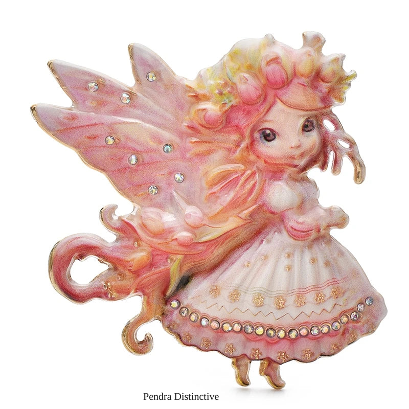 PENDRA Beautiful Butterfly Elf Brooch