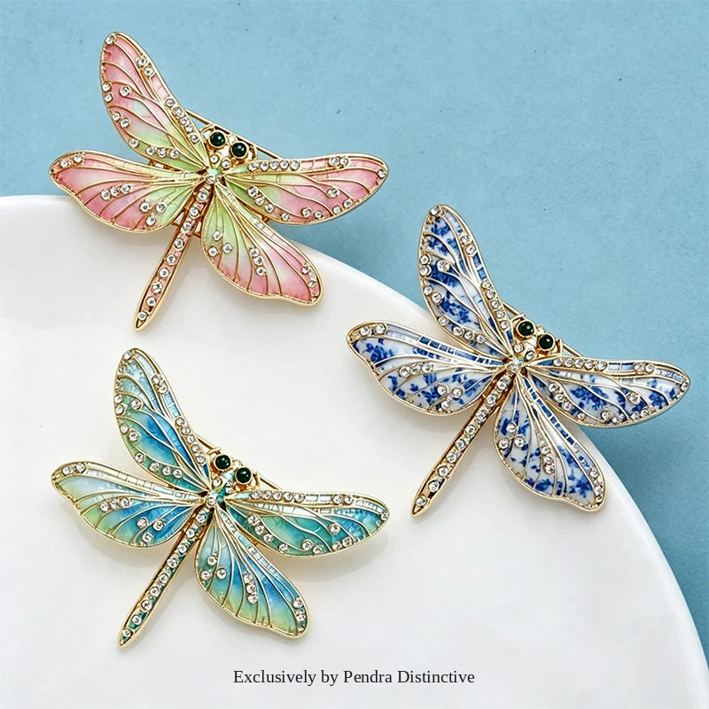 PENDRA Beautiful Dragonfly Brooch