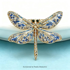 PENDRA Beautiful Dragonfly Brooch