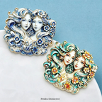 PENDRA Beautiful Lady Brooch