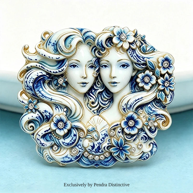 PENDRA Beautiful Lady Brooch