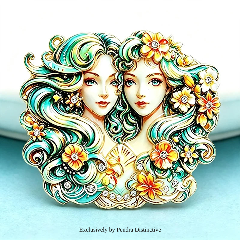 PENDRA Beautiful Lady Brooch