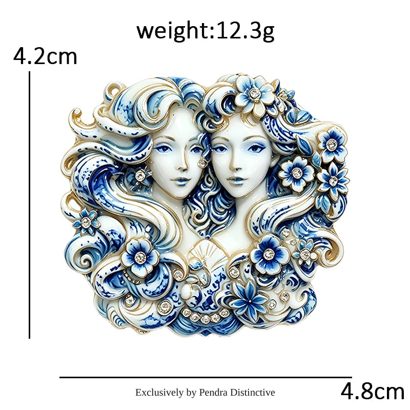 PENDRA Beautiful Lady Brooch