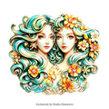 PENDRA Beautiful Lady Brooch