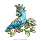 PENDRA Beautiful Parrot Bird Brooch
