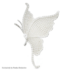 PENDRA Beautiful Pearl Butterfly Brooch