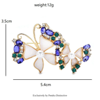 PENDRA Beauty 2 Butterfly Brooch