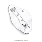 PENDRA Beauty Eye Mouth Face Brooch