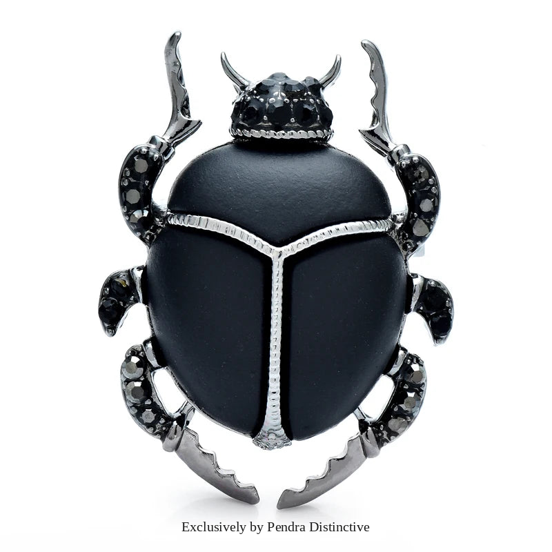 PENDRA Beetlebright Insect Brooch