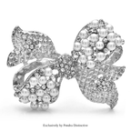 PENDRA Bellara Pearl Rhinestone Bowknot Brooch