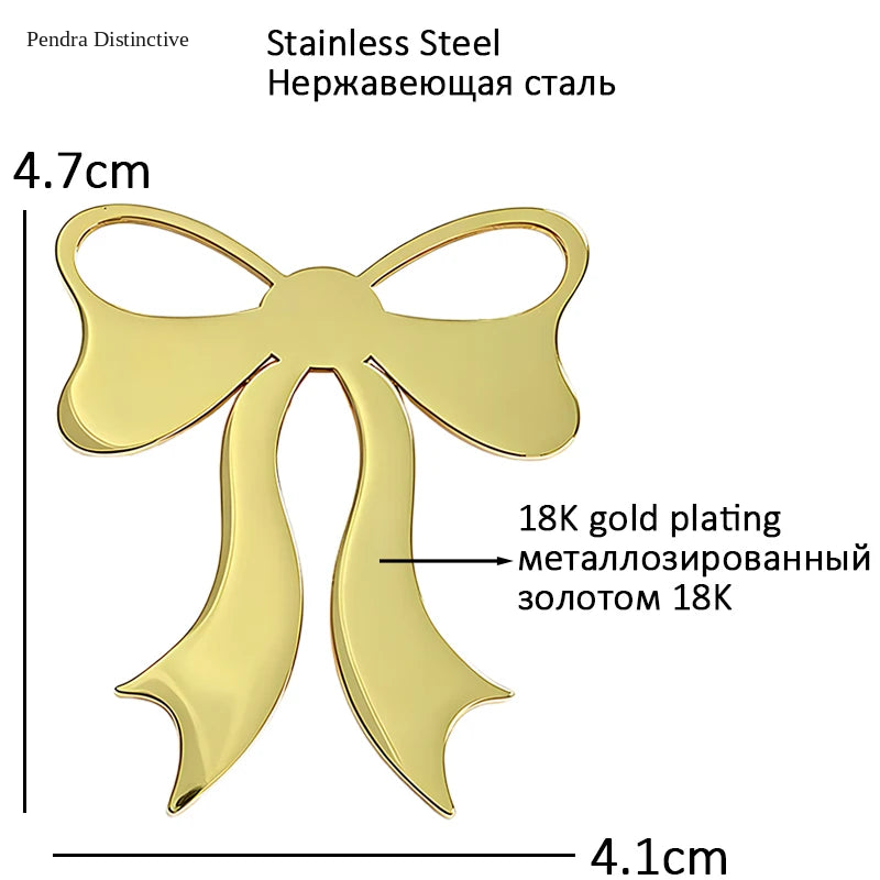 PENDRA Bellara2 Bow Brooch
