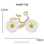 PENDRA Bicyclette Lovely Bicycle Brooch