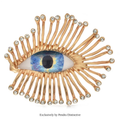 PENDRA Big Eye Brooch