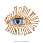 PENDRA Big Eye Brooch