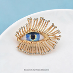 PENDRA Big Eye Brooch